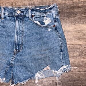 Abercrombie & Fitch Light Blue Jean Shorts